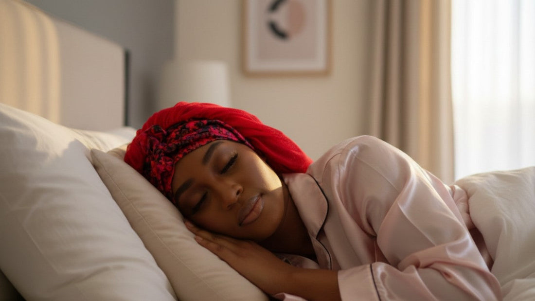 How to Make Your Hair Bonnet Stay On All Night